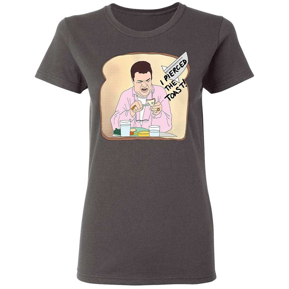 Women's T-Shirt - HZX1GEBY - Charcoal - 15
