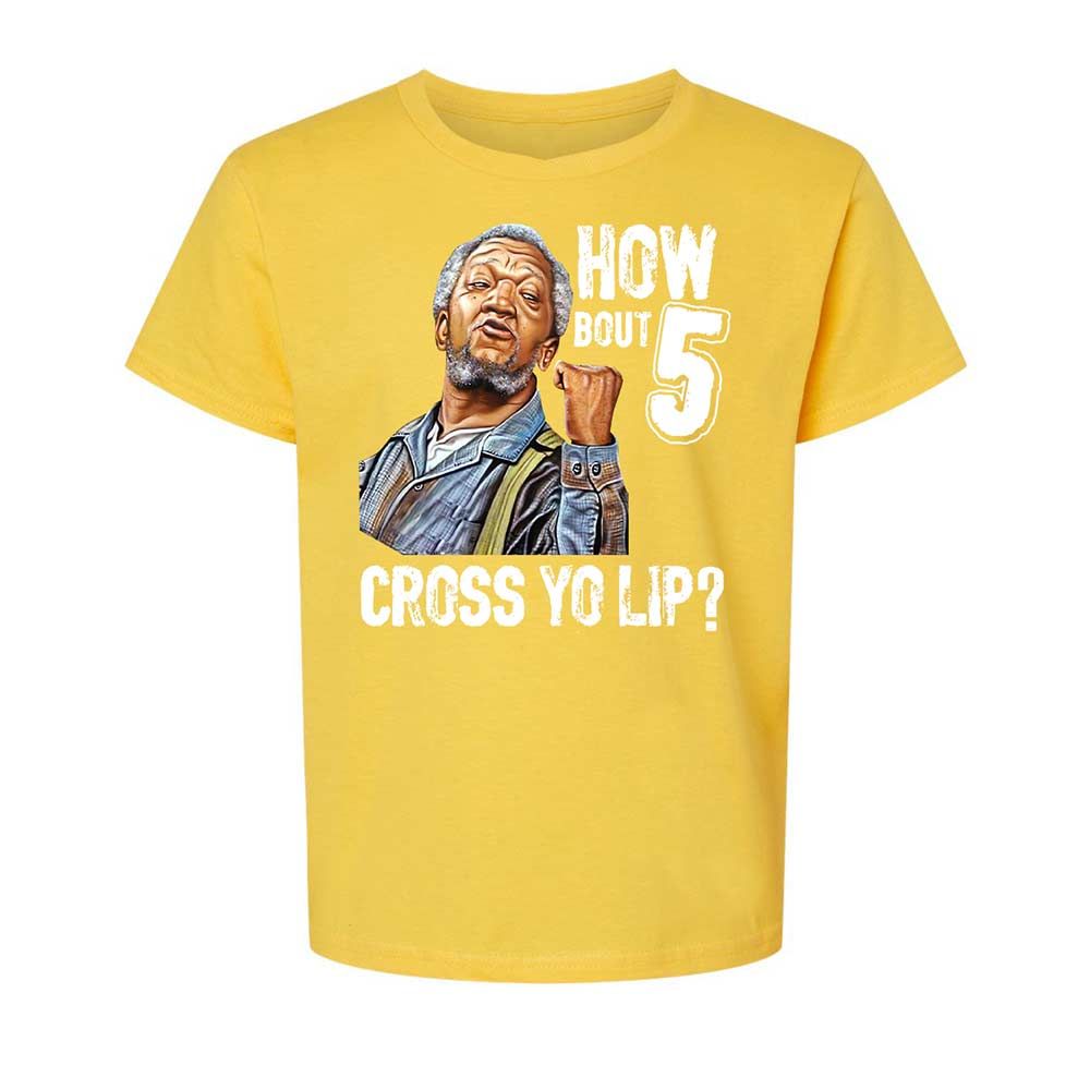 How bout 5 cross yo lip - Daisy - 15
