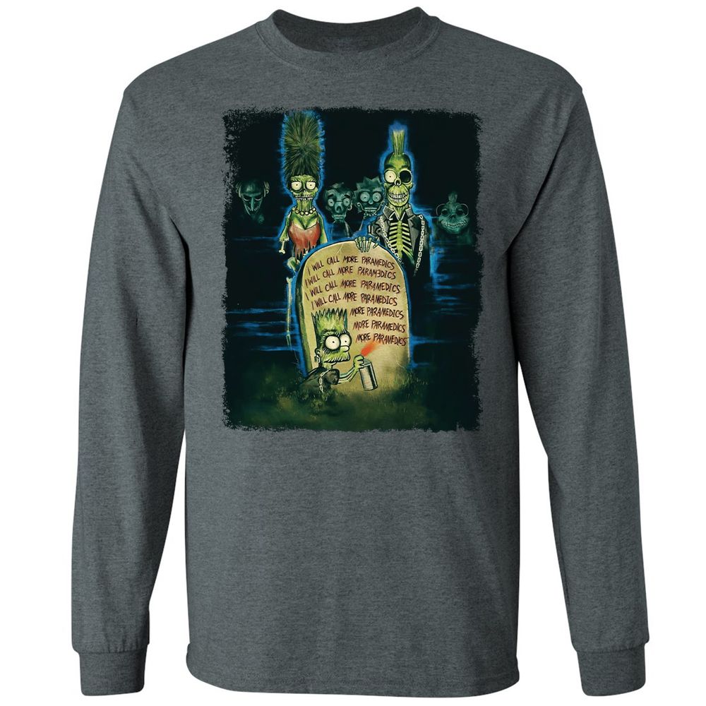 Long Sleeve T-Shirt - Y1N2NKVE - Dark Heather - 15