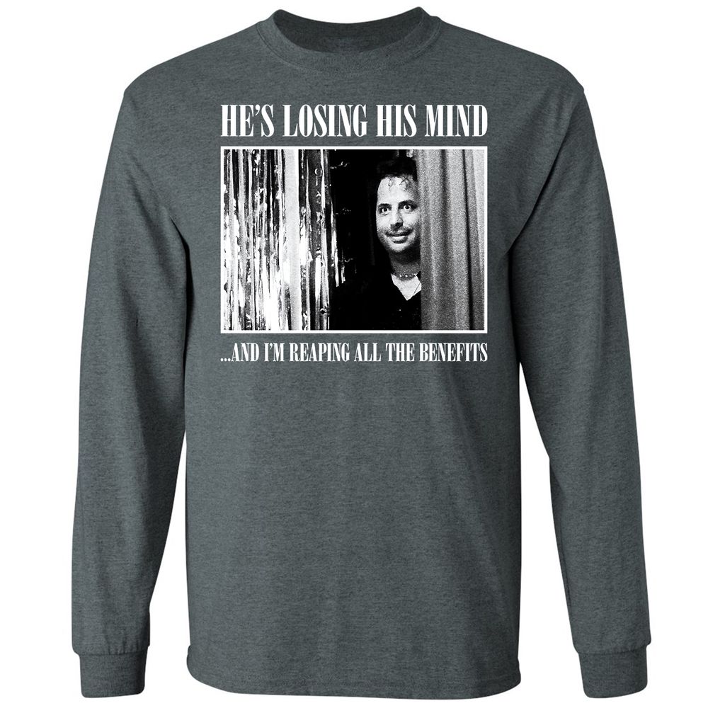 Long Sleeve T-Shirt - WU2B7Z8L - Dark Heather - 15