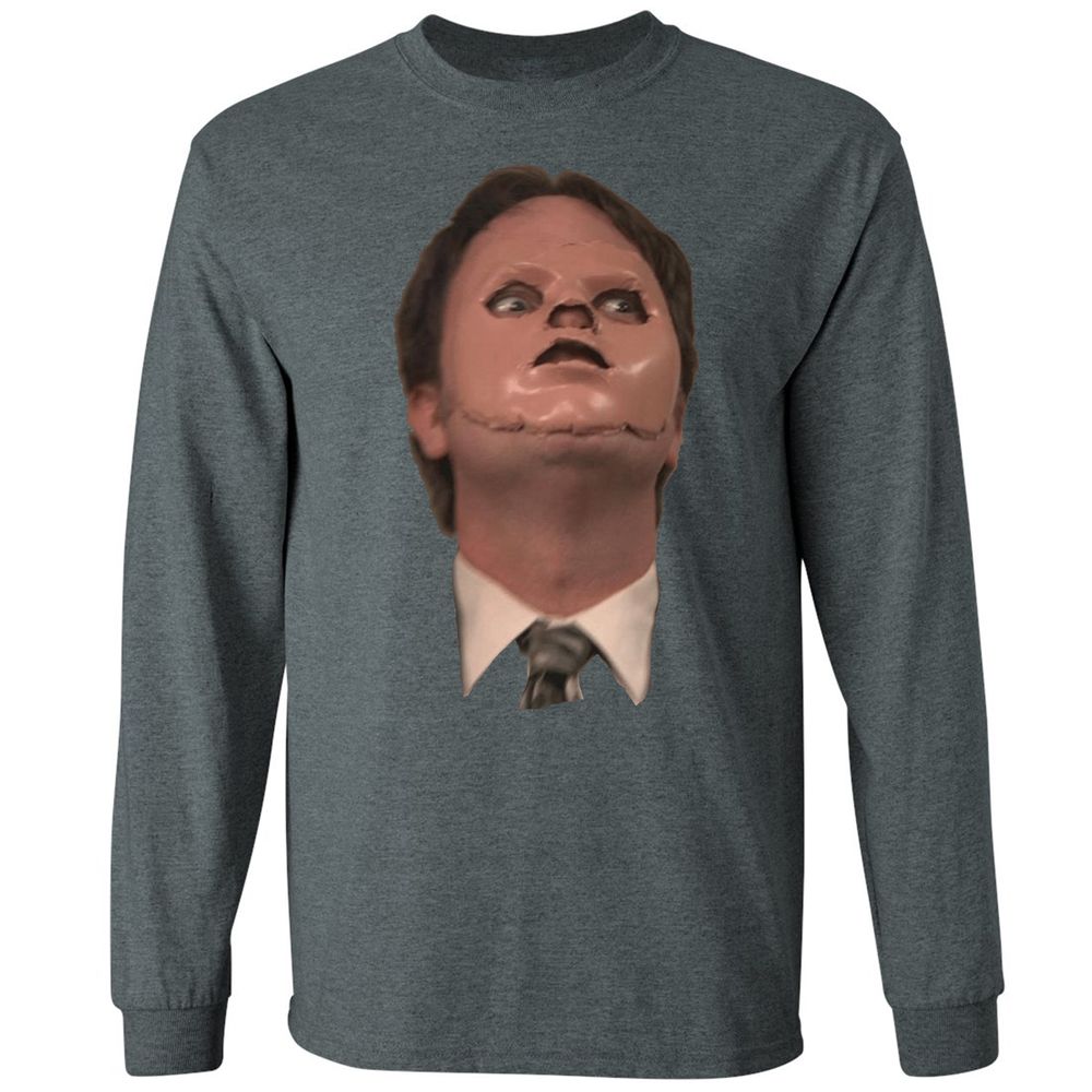 Long Sleeve T-Shirt - QVR9MKYB - Dark Heather - 15