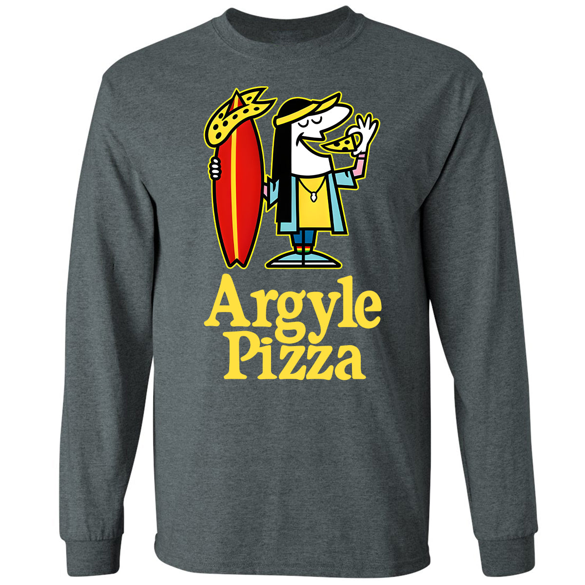 Long Sleeve T-Shirt - RFFP7KRF - Dark Heather - 15