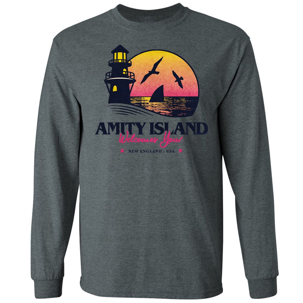 Long Sleeve T-Shirt - 9YA3849N - Dark Heather - 15