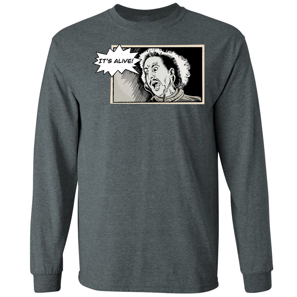 Long Sleeve T-Shirt - Q4AKVJ2Y - Dark Heather - 15