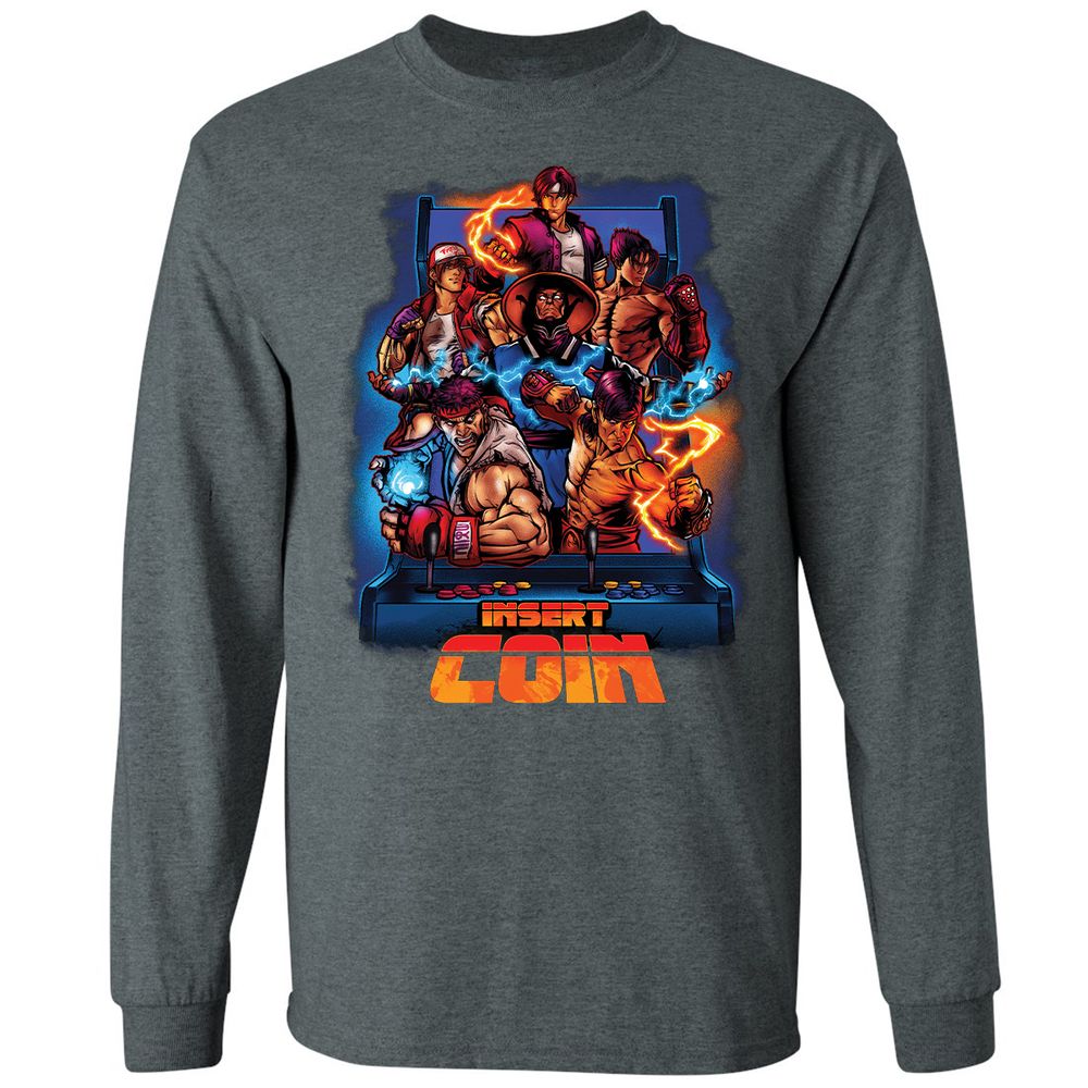 Long Sleeve T-Shirt - VGNV2YCW - Dark Heather - 15
