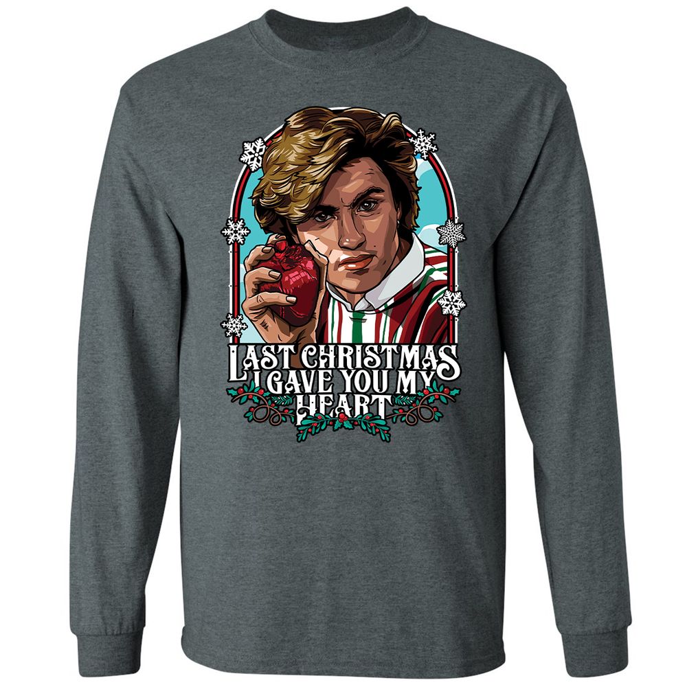 Long Sleeve T-Shirt - SZNCHU7P - Dark Heather - 15