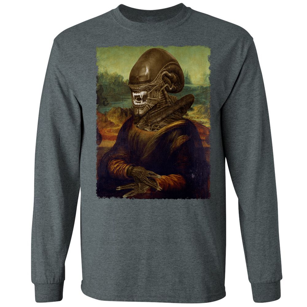 Long Sleeve T-Shirt - 1E86433E - Dark Heather - 15