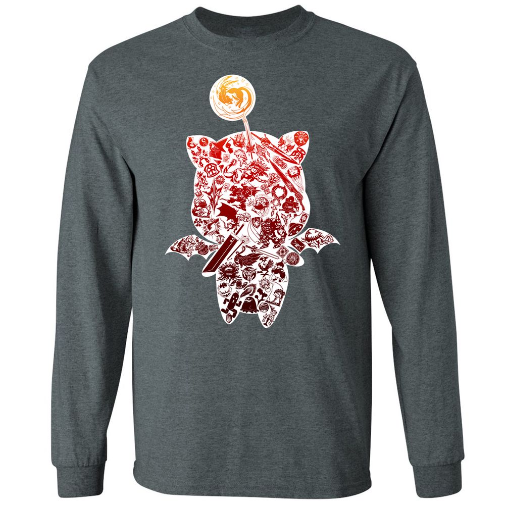 Long Sleeve T-Shirt - P65JJK2T - Dark Heather - 15