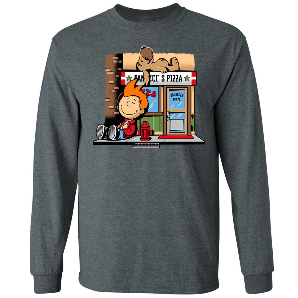 Long Sleeve T-Shirt - Y1YWW32G - Dark Heather - 15