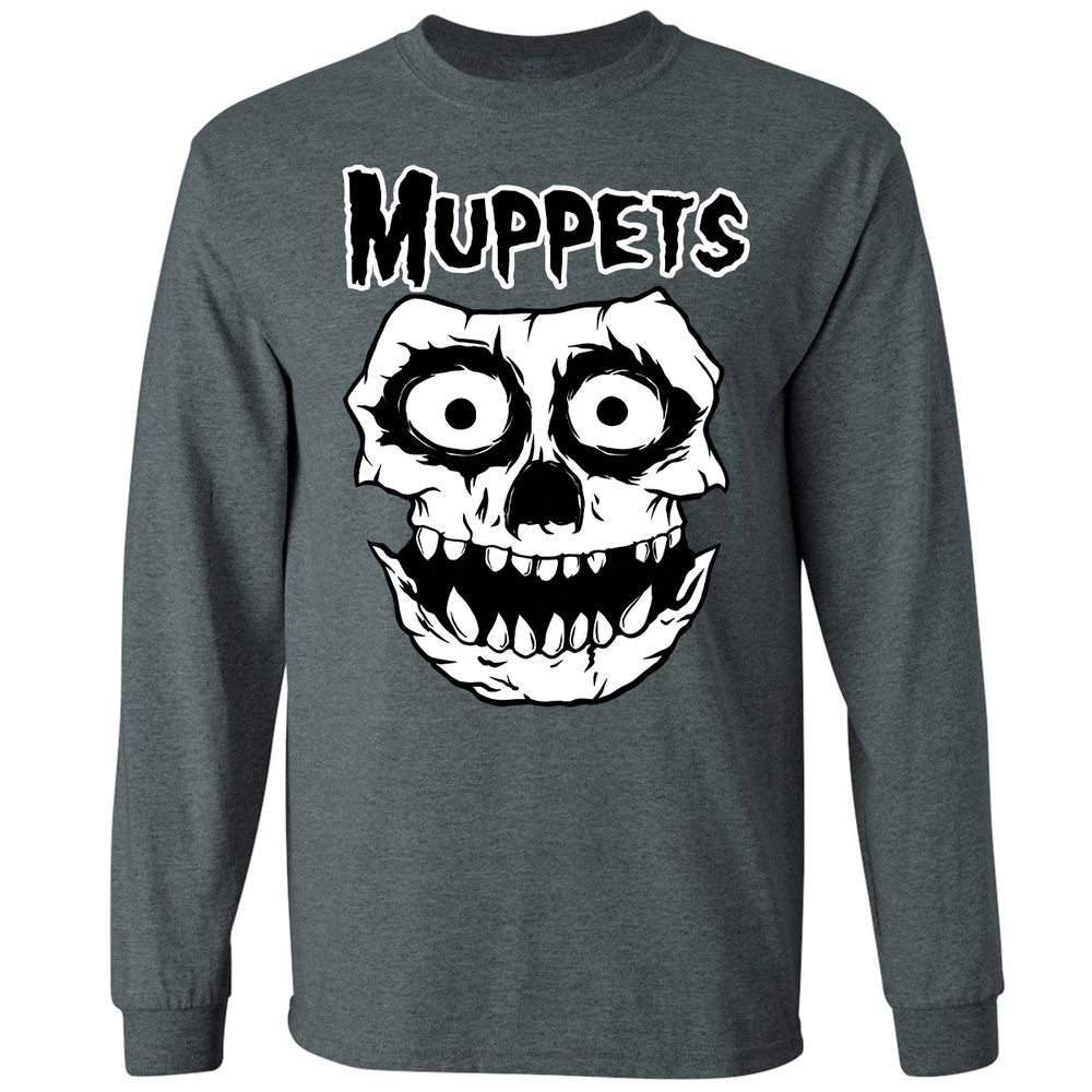 Long Sleeve T-Shirt - DEF1VV1C - Dark Heather - 15