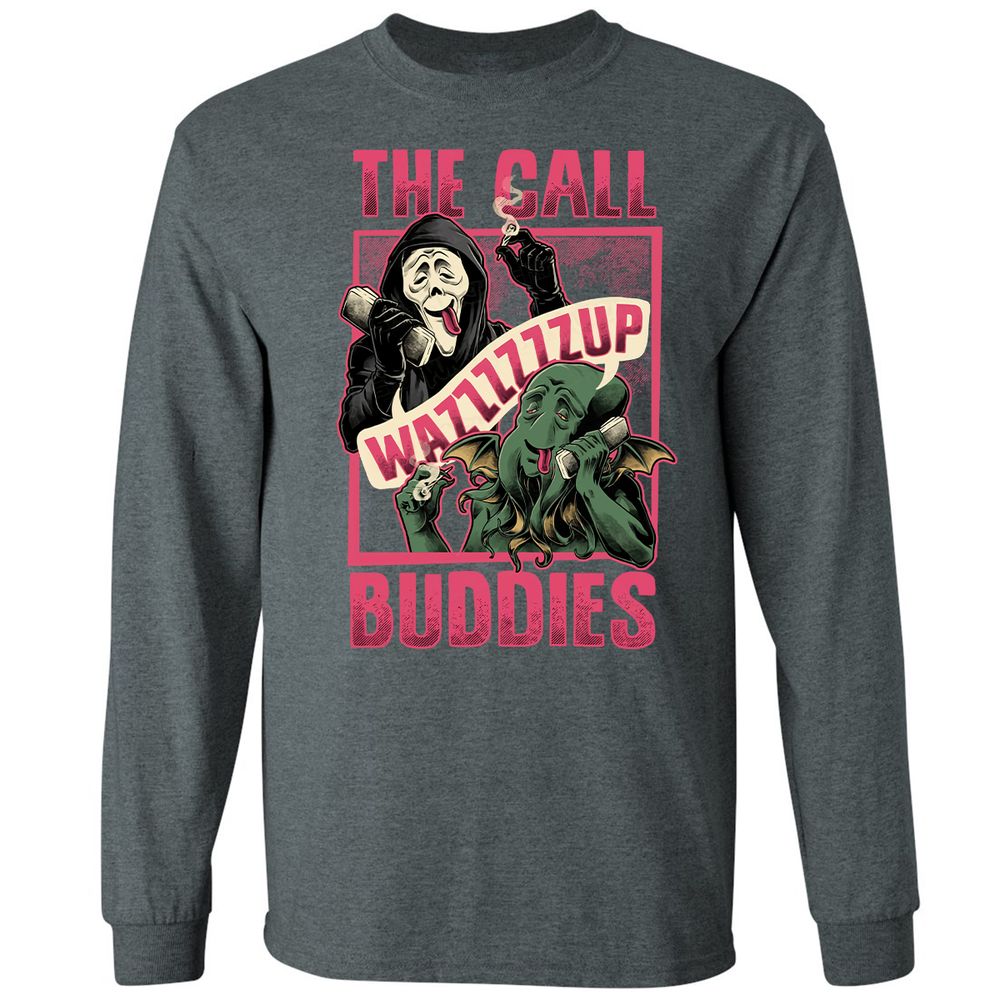 Long Sleeve T-Shirt - 9ZS49Q5D - Dark Heather - 15