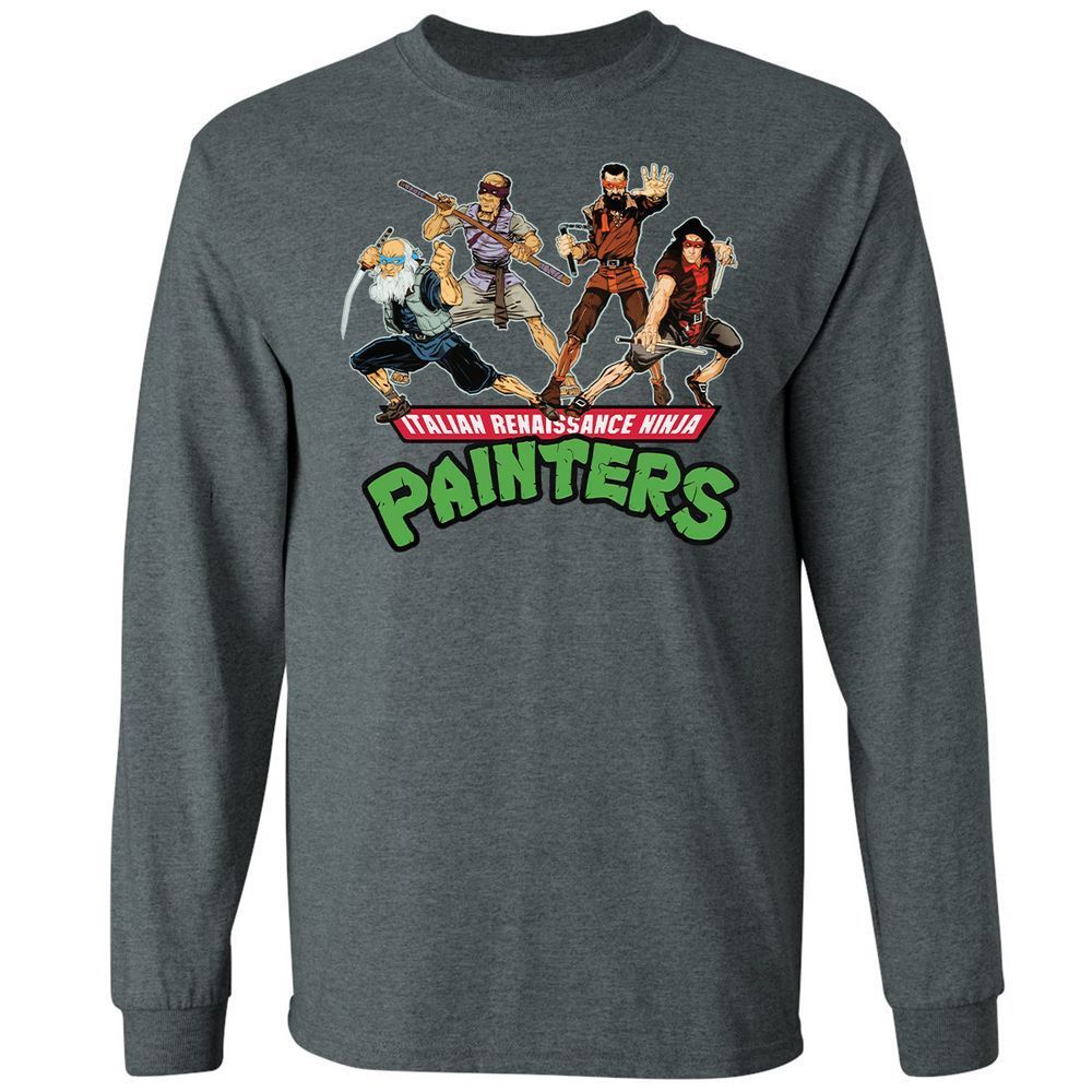 Long Sleeve T-Shirt - XJJTVRXH - Dark Heather - 15