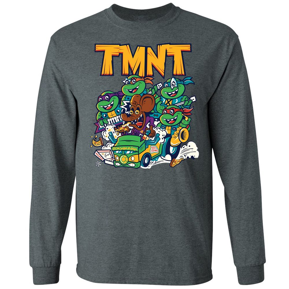 Long Sleeve T-Shirt - 7DB2YP81 - Dark Heather - 15