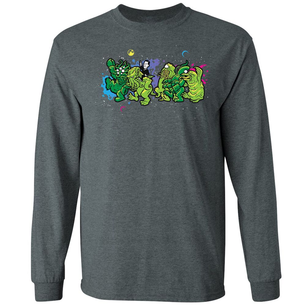 Long Sleeve T-Shirt - A6VXN9G8 - Dark Heather - 15