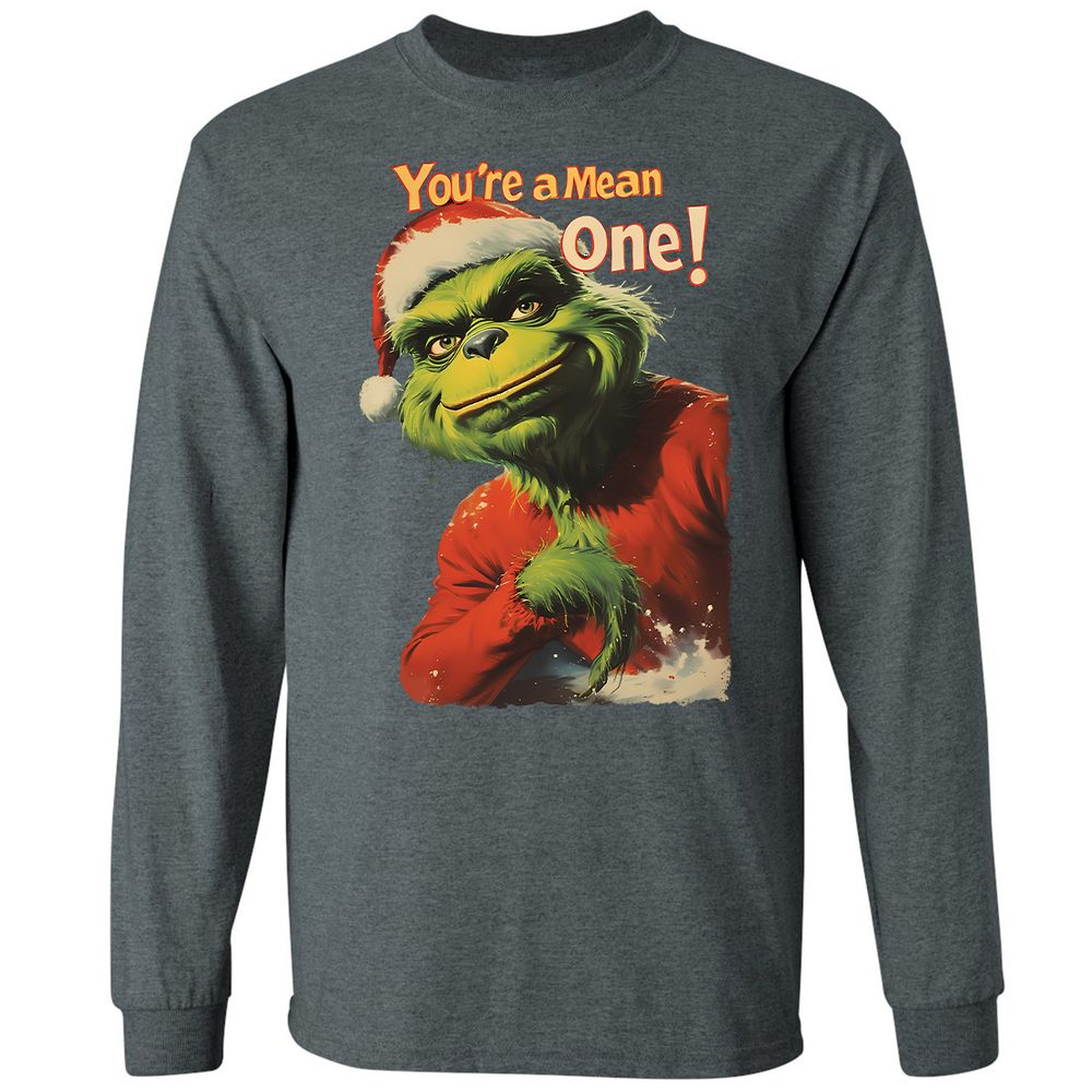 Long Sleeve T-Shirt - MSMGJGFS - Dark Heather - 15