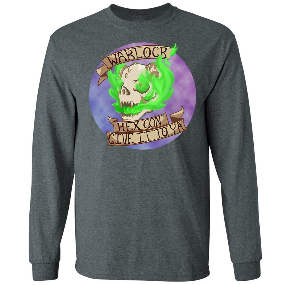 Long Sleeve T-Shirt - 6E19K3A9 - Dark Heather - 15