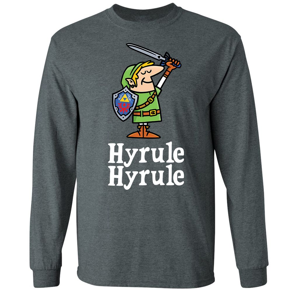 Long Sleeve T-Shirt - WWSKGG2Y - Dark Heather - 15