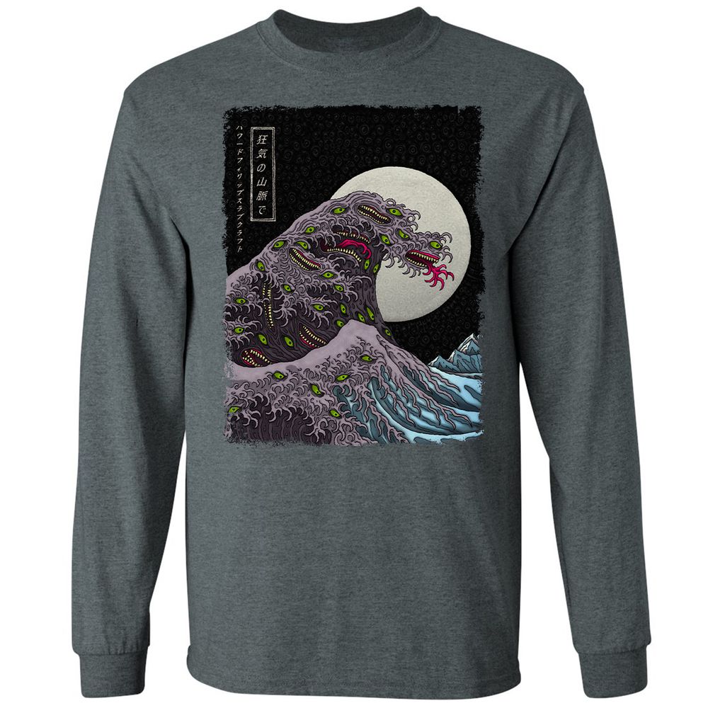 Long Sleeve T-Shirt - Q18HKTWW - Dark Heather - 15