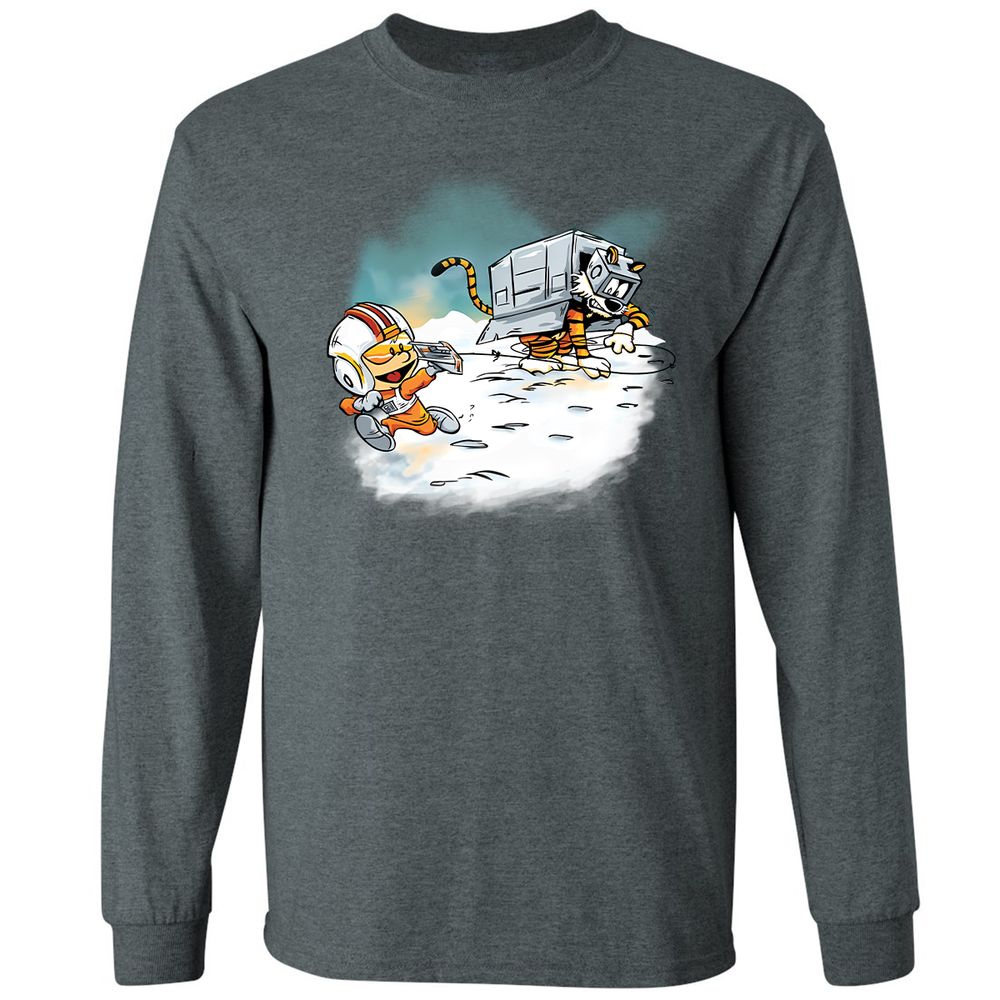 Long Sleeve T-Shirt - WPL2KZG3 - Dark Heather - 15