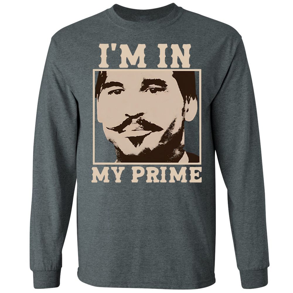 Long Sleeve T-Shirt - D7L64FH3 - Dark Heather - 15