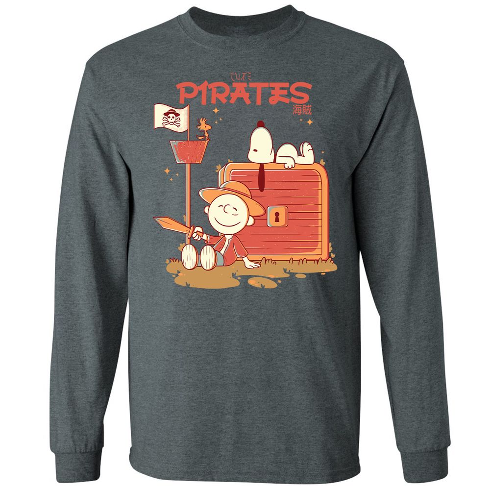 Long Sleeve T-Shirt - RAK7KSPQ - Dark Heather - 15