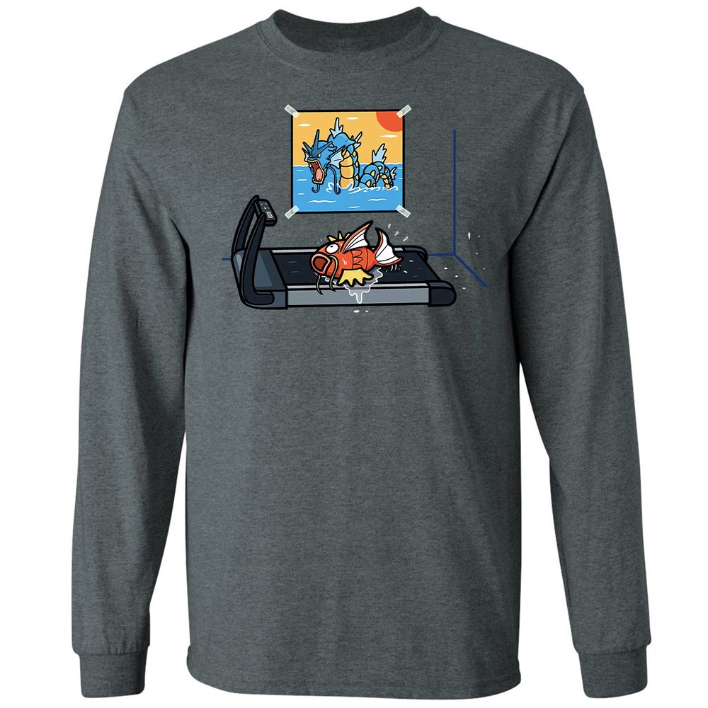 Long Sleeve T-Shirt - TEQMHXXW - Dark Heather - 15