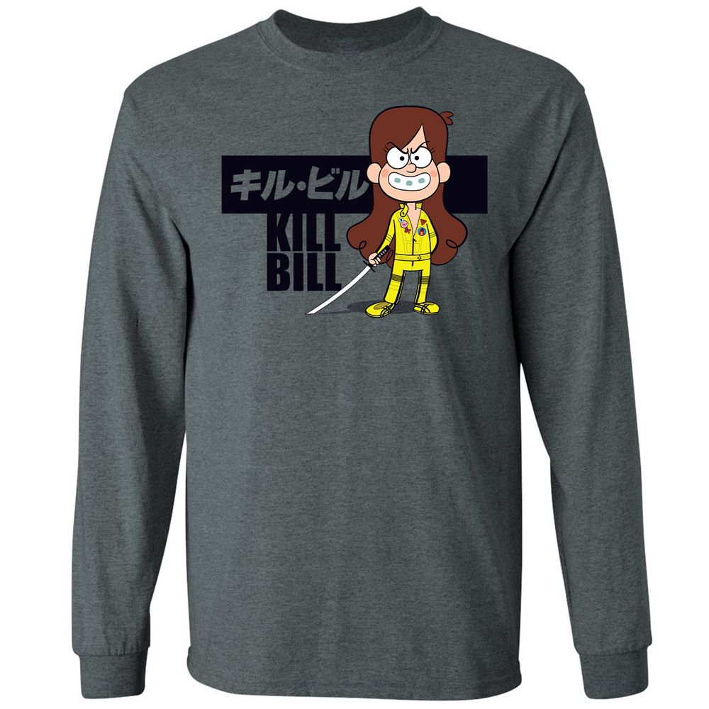 Long Sleeve T-Shirt - AZZCV97V - Dark Heather - 15