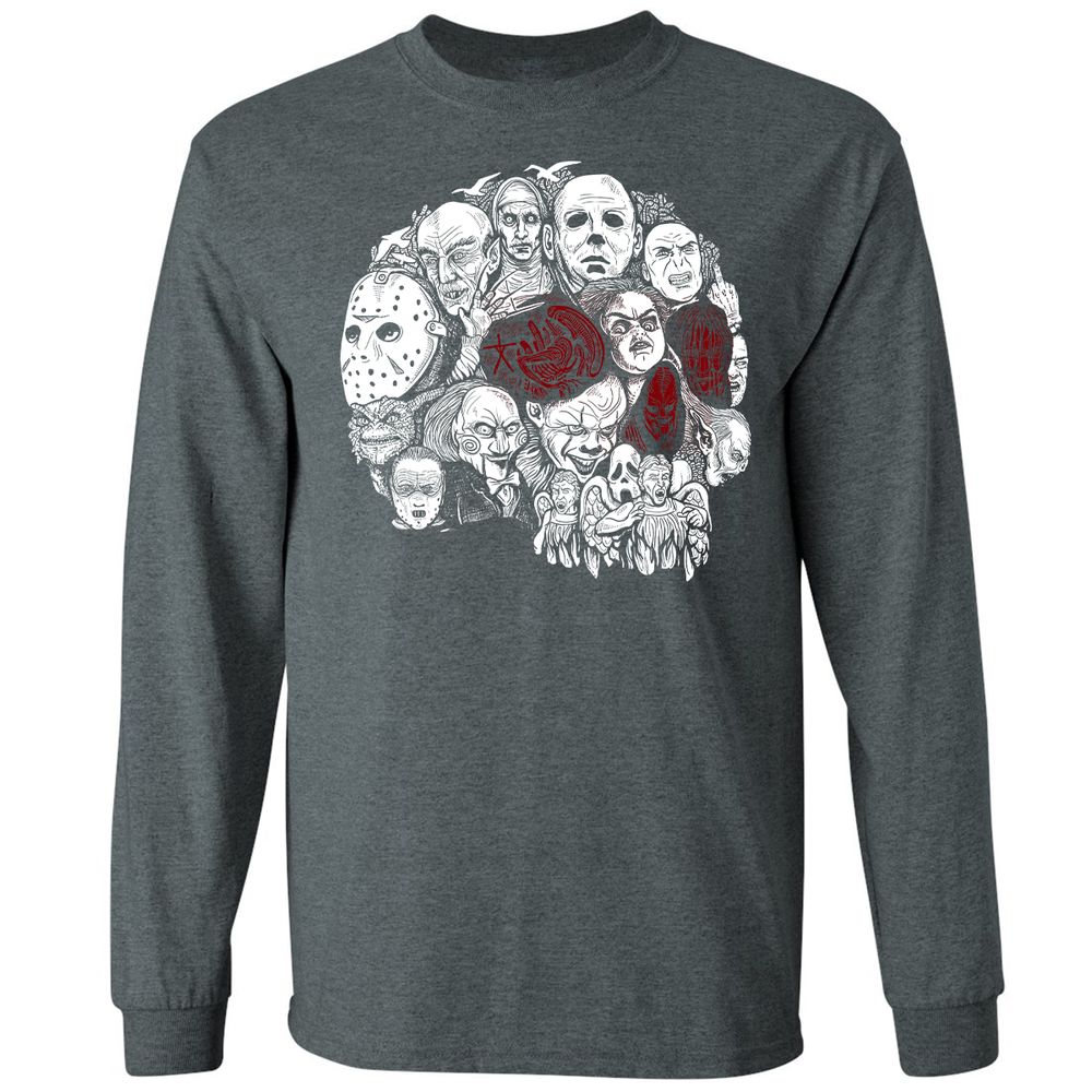Long Sleeve T-Shirt - 4YSSDGL5 - Dark Heather - 15