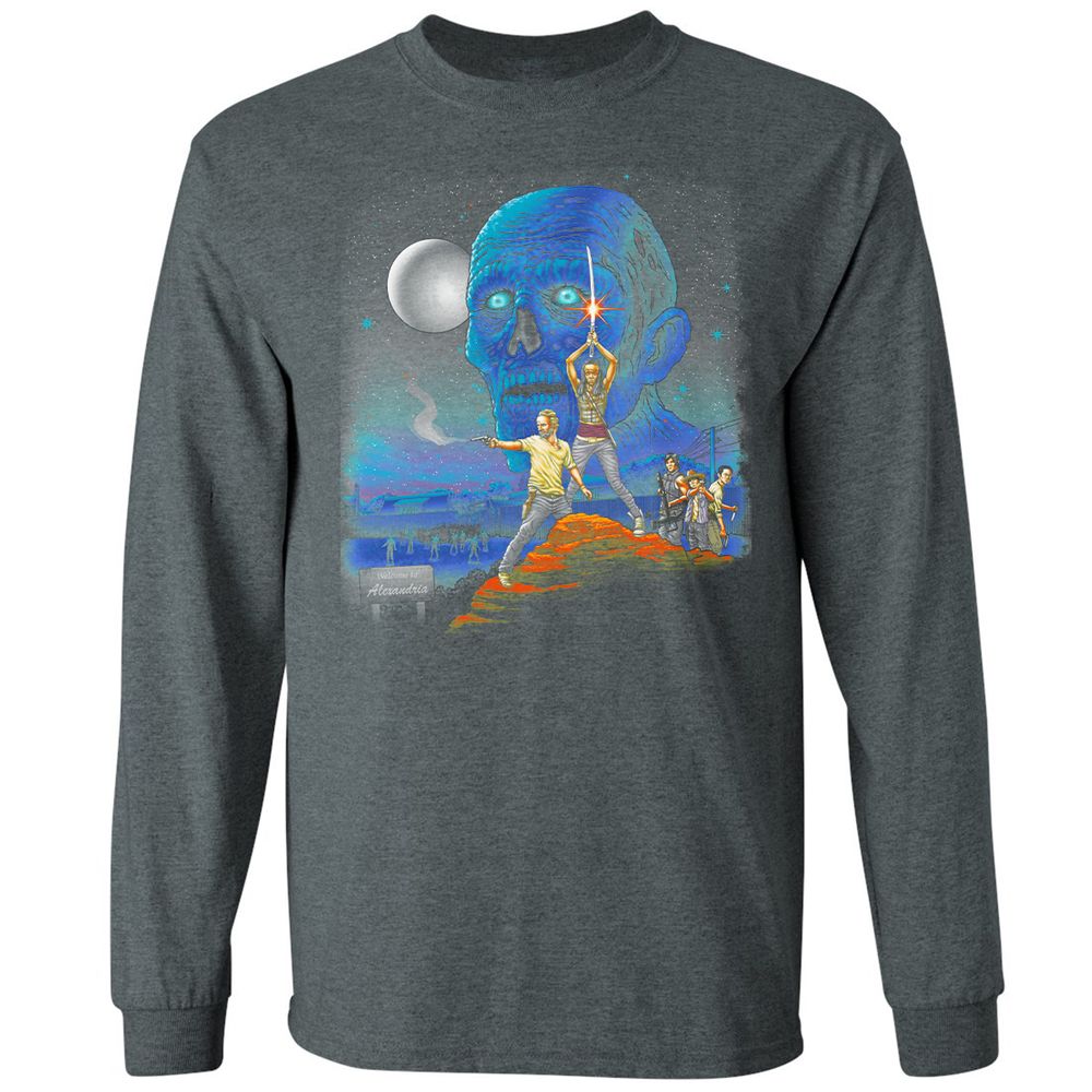 Long Sleeve T-Shirt - TAJ5E98Q - Dark Heather - 15