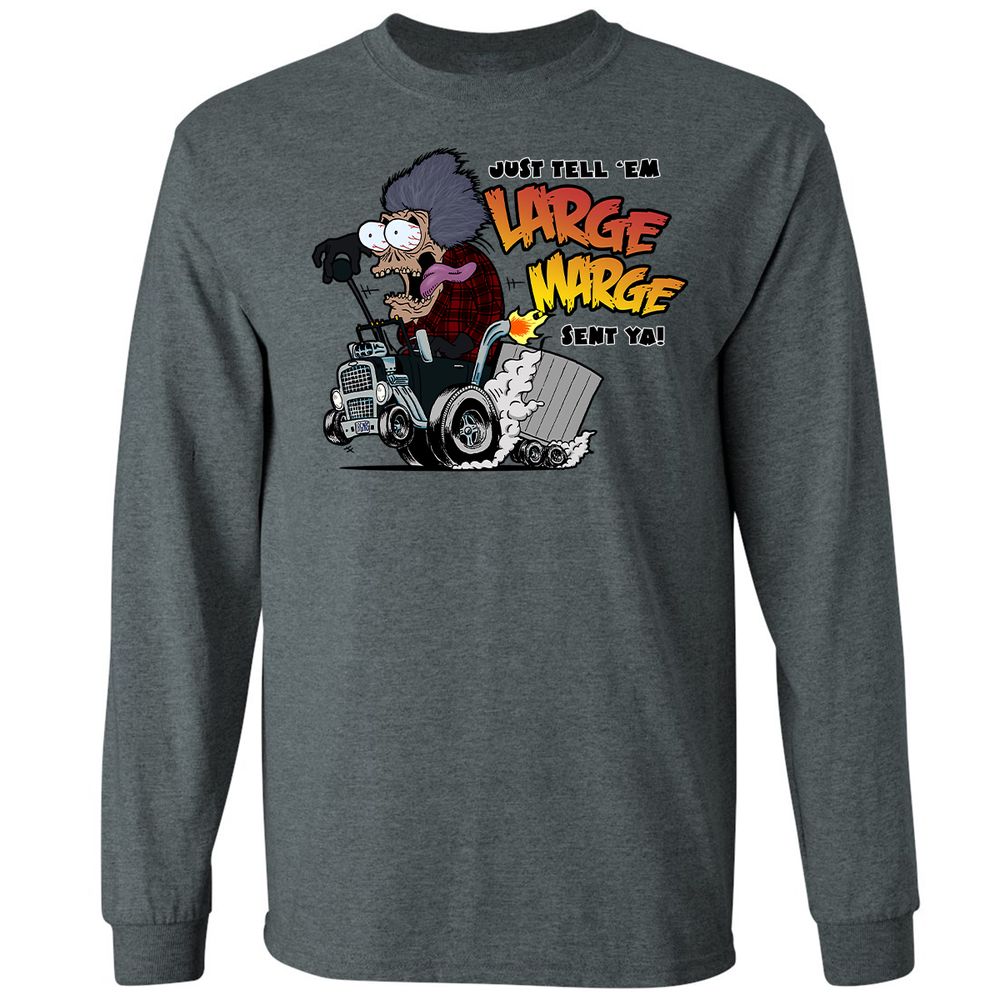 Long Sleeve T-Shirt - 6ESRHJCR - Dark Heather - 15