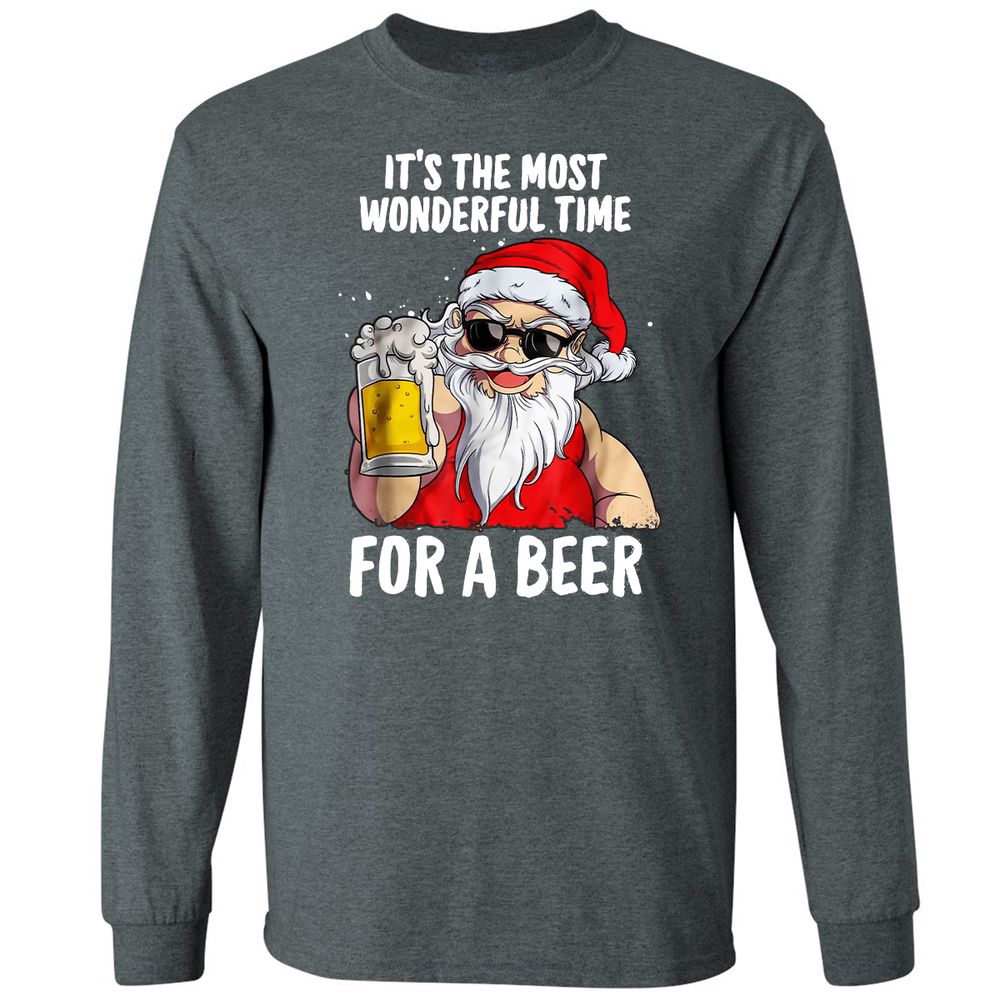 Long Sleeve T-Shirt - 7E317G4N - Dark Heather - 15