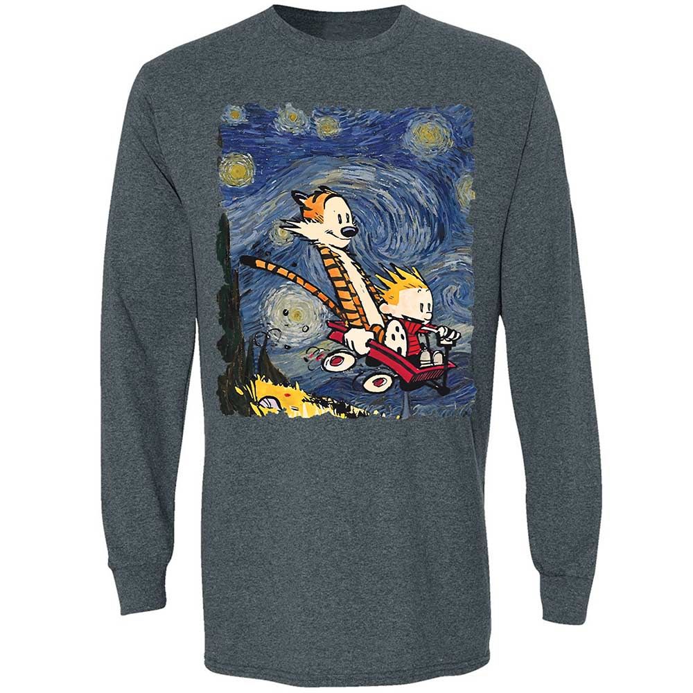 Long Sleeve T-Shirt - TFY5XZCE - Dark Heather - 15