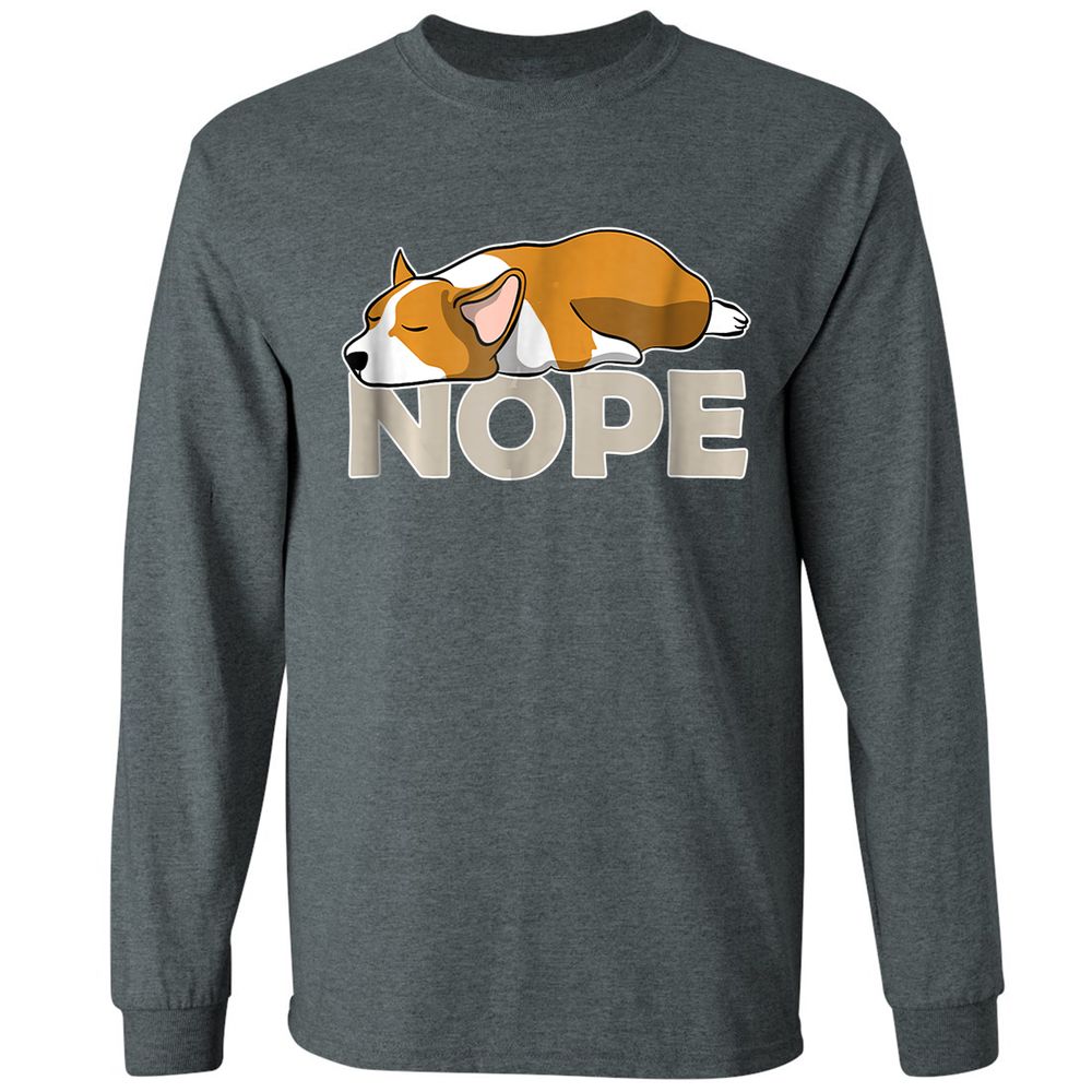 Long Sleeve T-Shirt - JQBJFHB2 - Dark Heather - 15