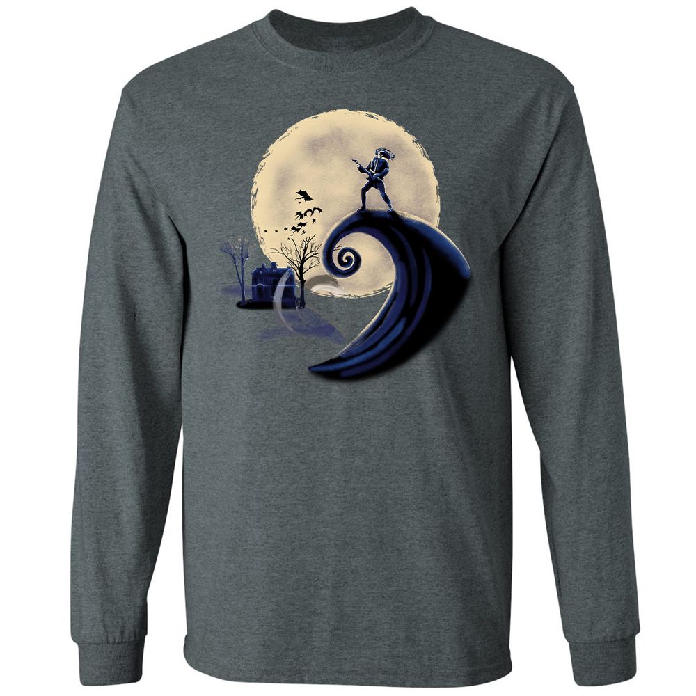 Long Sleeve T-Shirt - JRPPM5QK - Dark Heather - 15