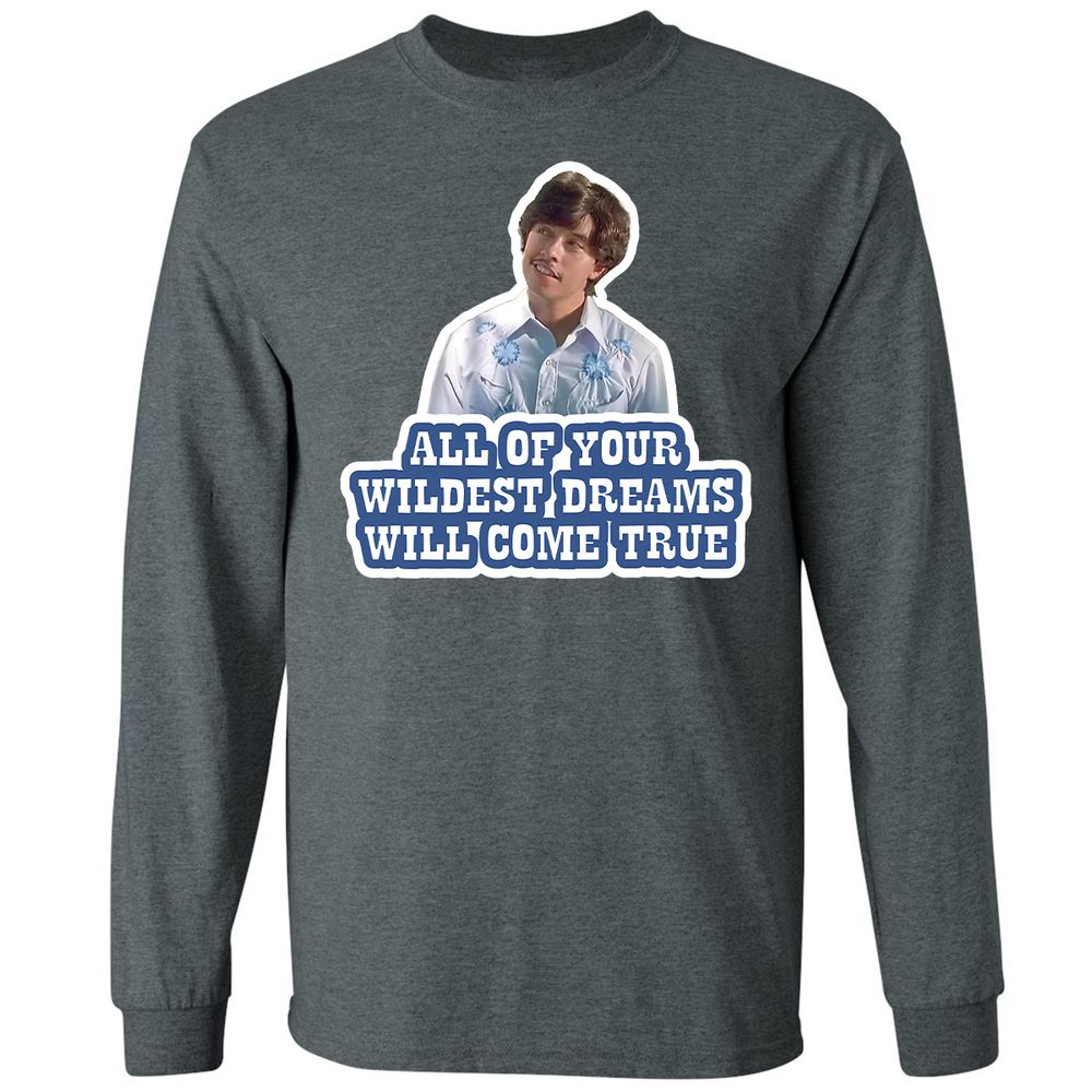 Long Sleeve T-Shirt - 3ZKD3MXL - Dark Heather - 15