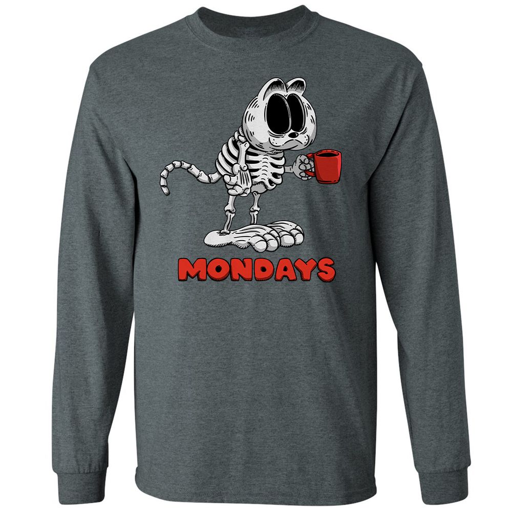 Long Sleeve T-Shirt - EZGPTWYH - Dark Heather - 15