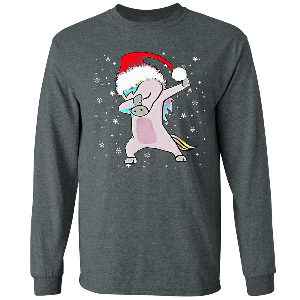 Long Sleeve T-Shirt - HN5HP4SJ - Dark Heather - 15