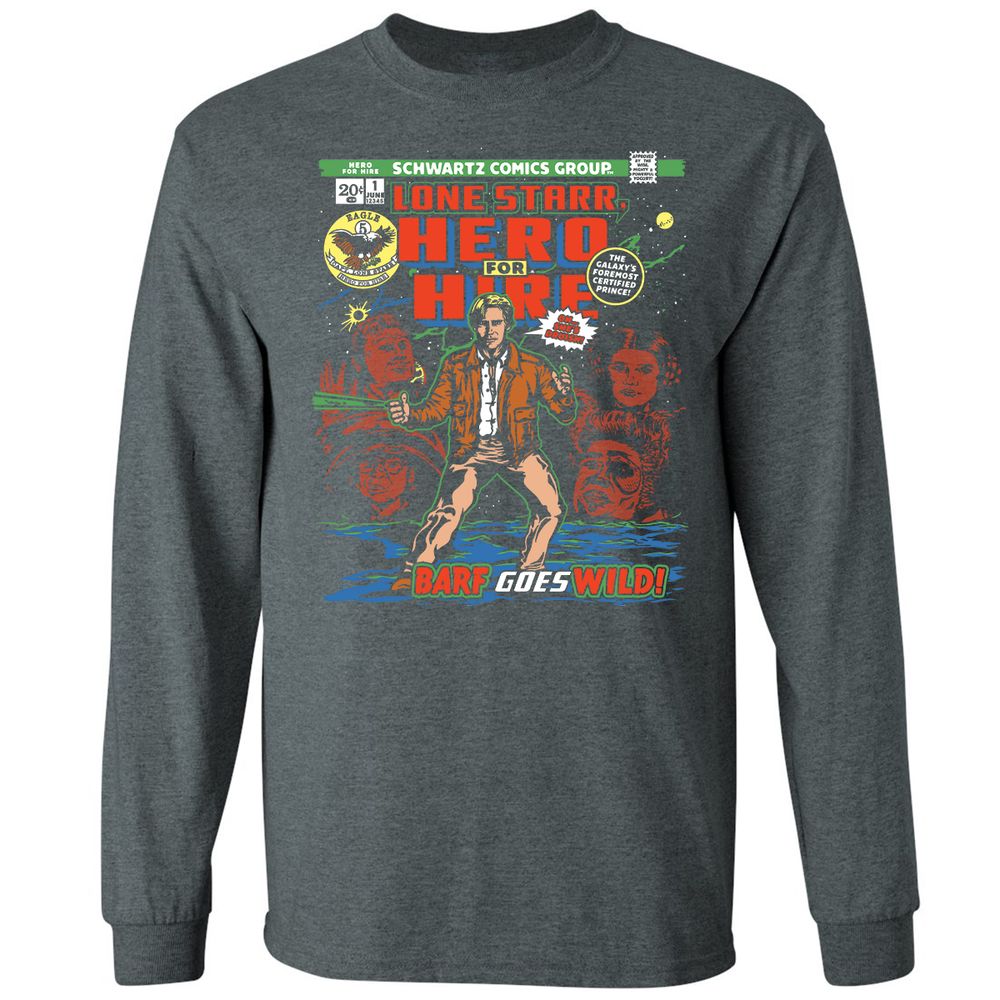 Long Sleeve T-Shirt - KJBFR13F - Dark Heather - 15