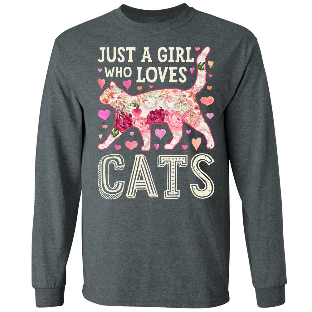 Long Sleeve T-Shirt - Q9VQZEZA - Dark Heather - 15