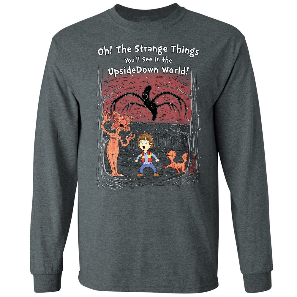 Long Sleeve T-Shirt - 12F7M7AJ - Dark Heather - 15