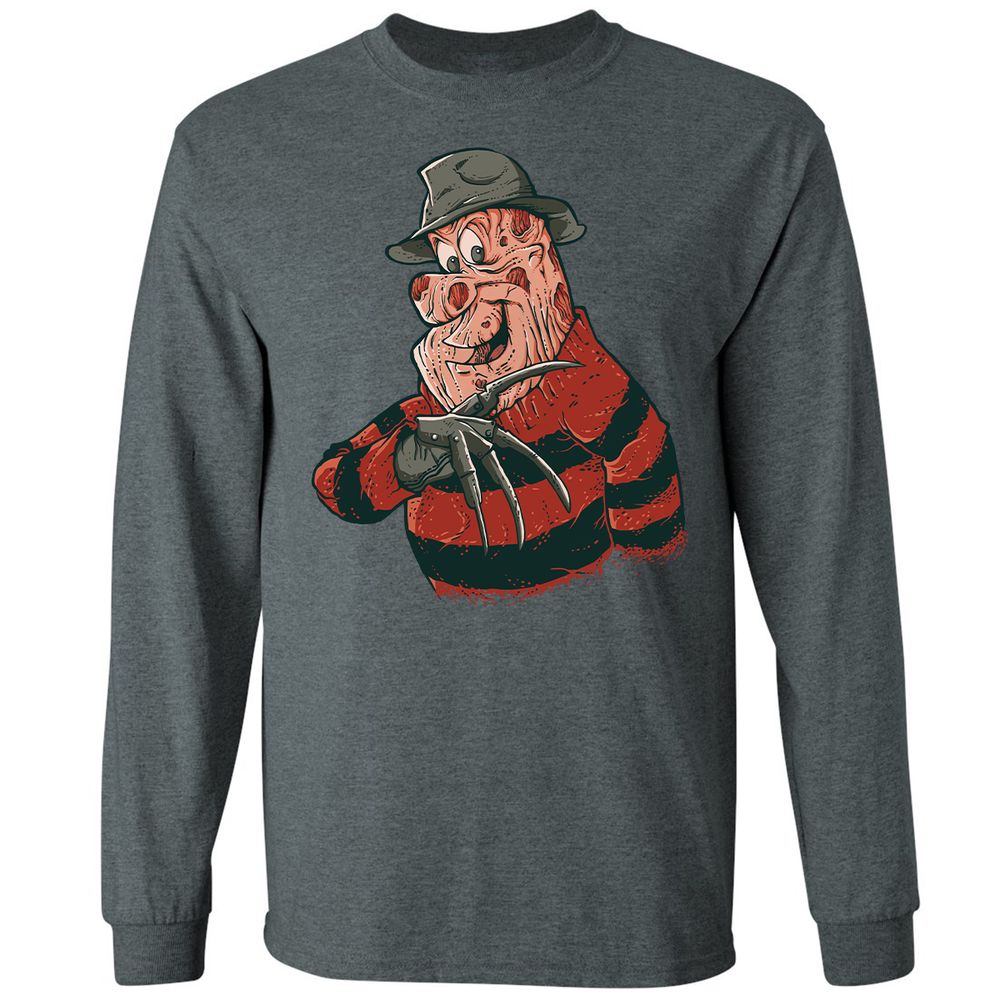 Long Sleeve T-Shirt - 7NJN6WY3 - Dark Heather - 15