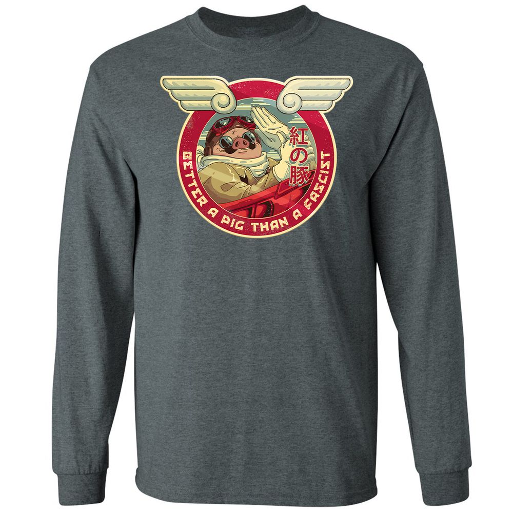 Long Sleeve T-Shirt - 6ZATJDEW - Dark Heather - 15
