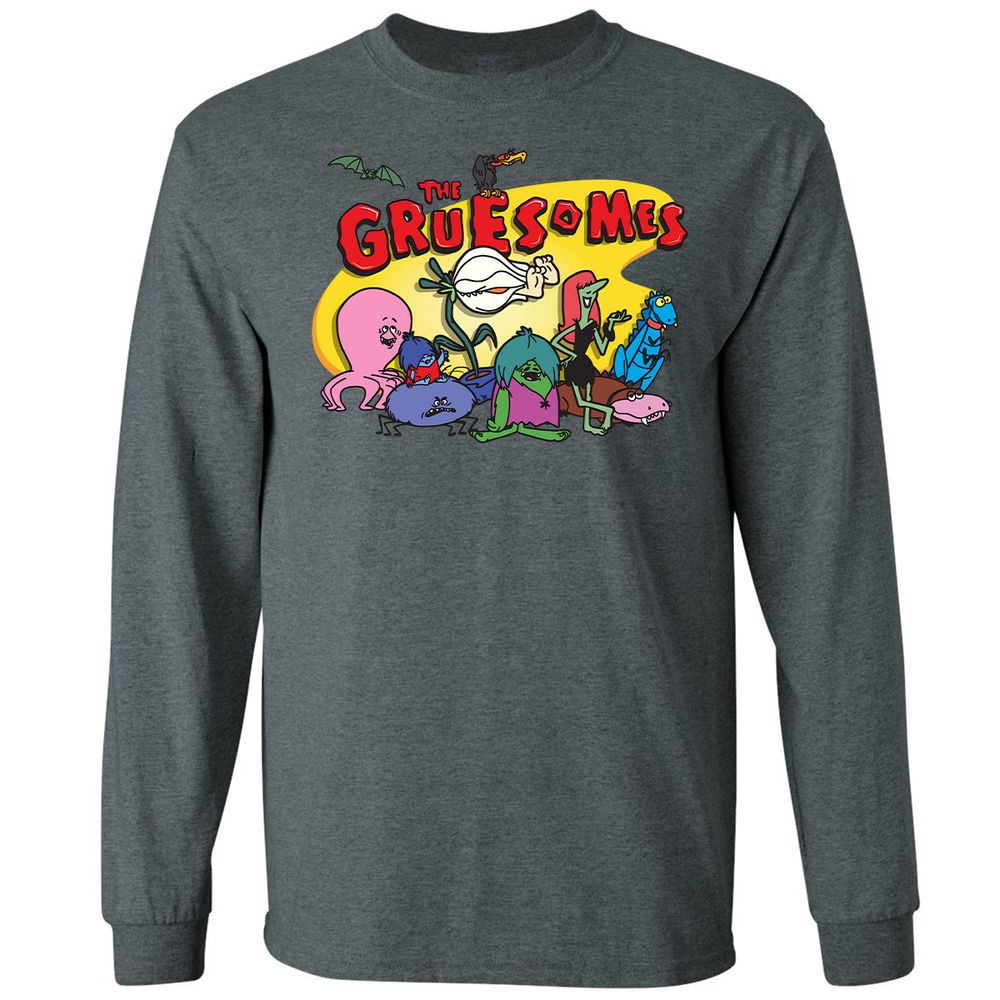 Long Sleeve T-Shirt - AJLFQ7ME - Dark Heather - 15