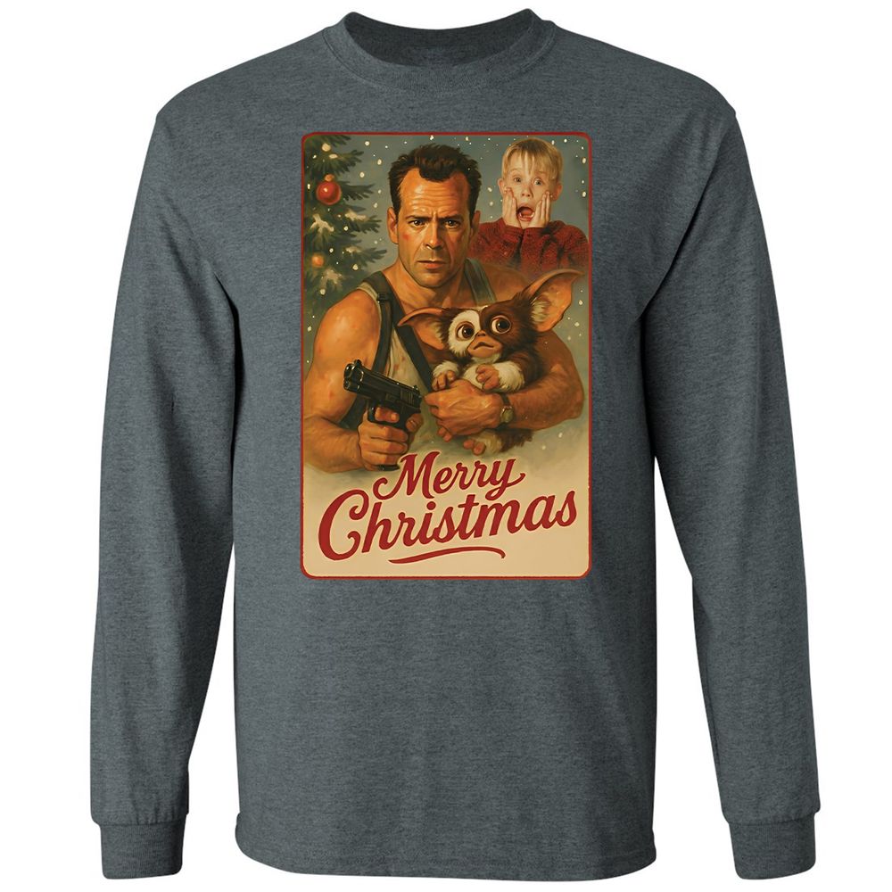 Merry Christmas - Dark Heather - 15