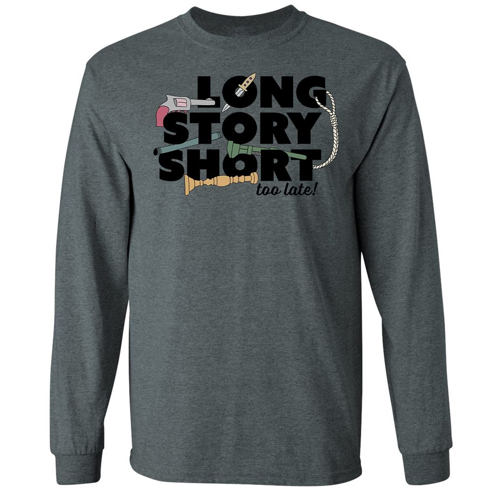 Long Sleeve T-Shirt - YKKYK718 - Dark Heather - 15