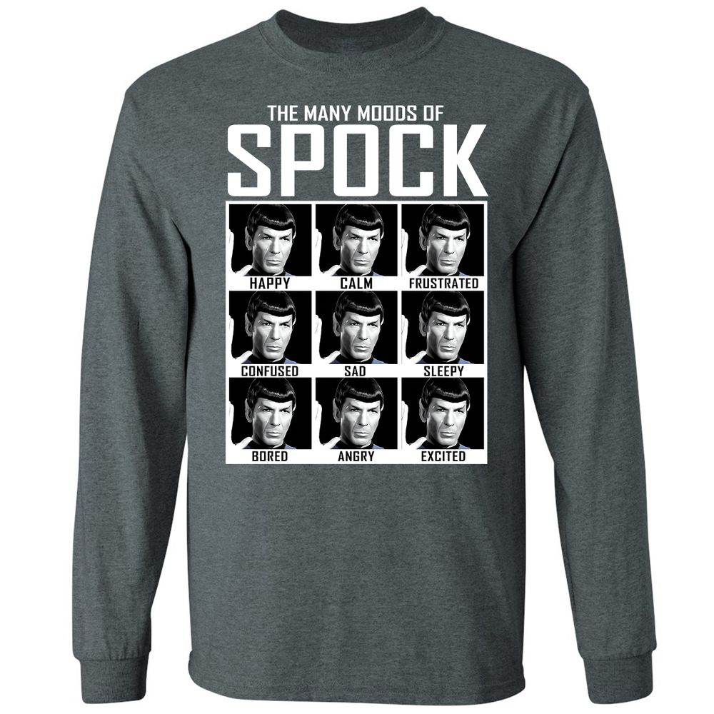 Long Sleeve T-Shirt - XG6ZCTJ2 - Dark Heather - 15