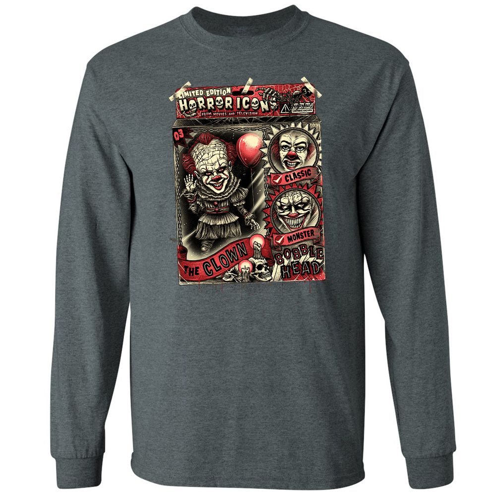 Long Sleeve T-Shirt - YAWFLYJG - Dark Heather - 15