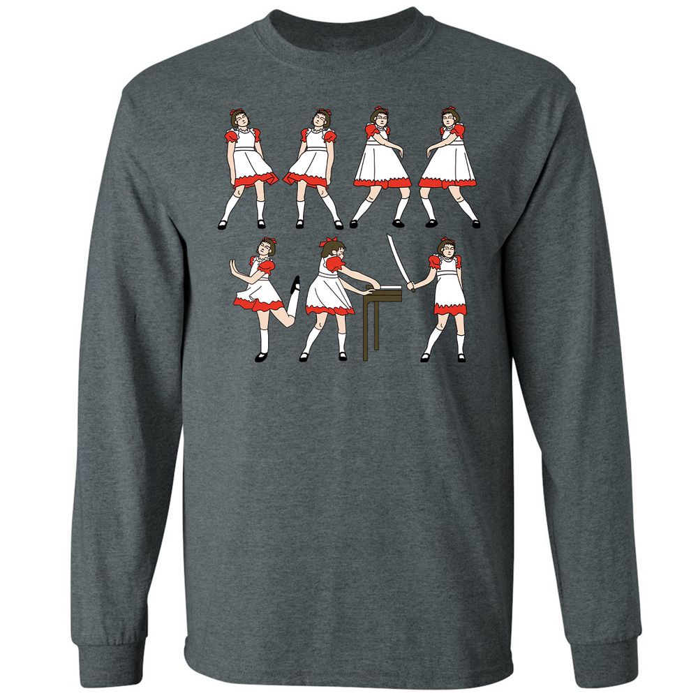 Long Sleeve T-Shirt - MV3R58T4 - Dark Heather - 15