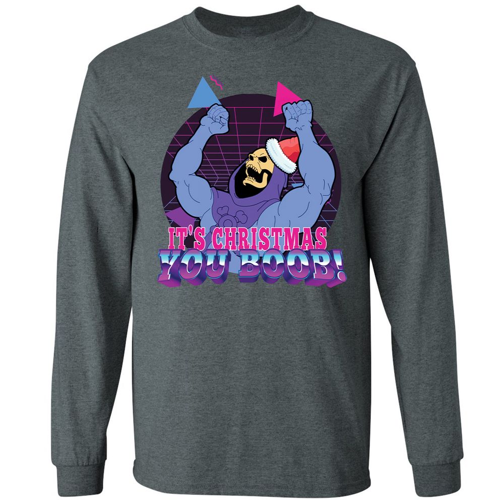 Long Sleeve T-Shirt - 7G6698MF - Dark Heather - 15