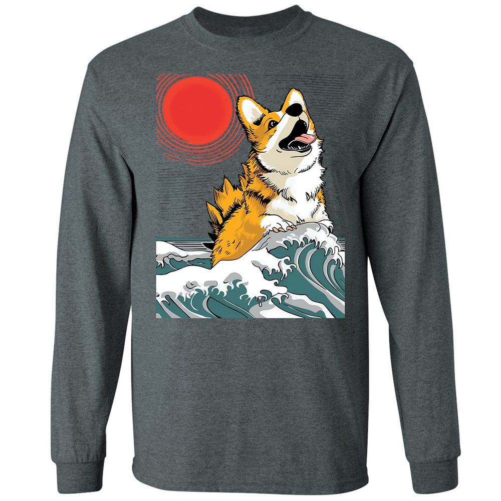 Long Sleeve T-Shirt - TDKS28ZN - Dark Heather - 15